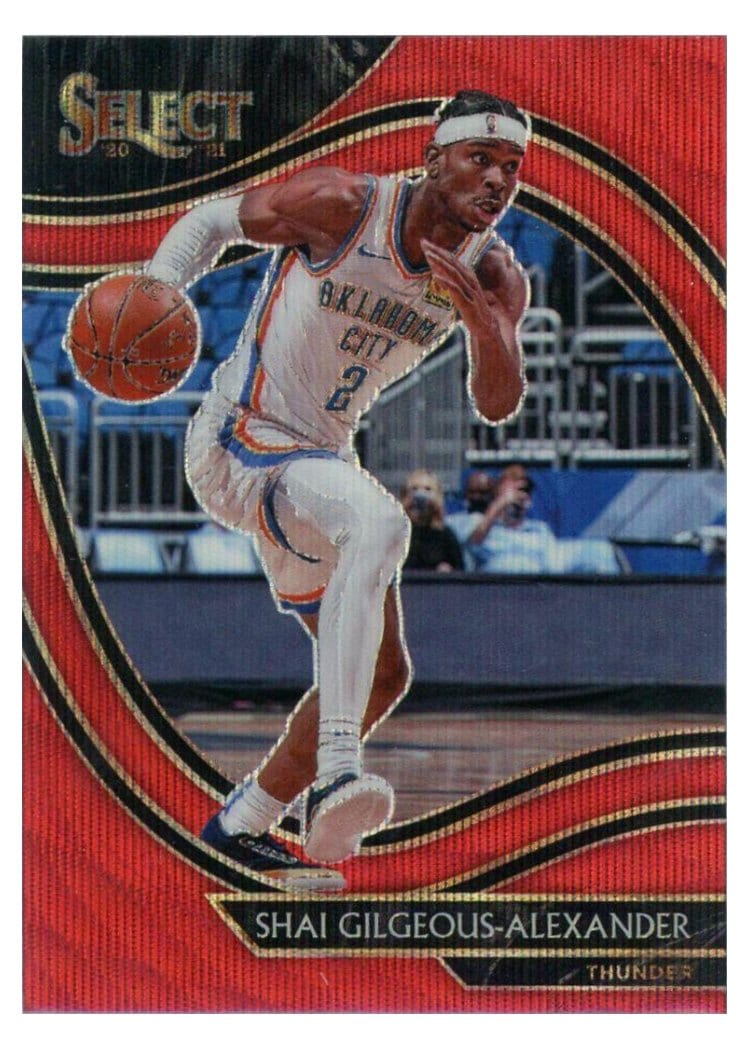2020-21 Panini Select Base Set Shai Gilgeous-Alexander #251 card