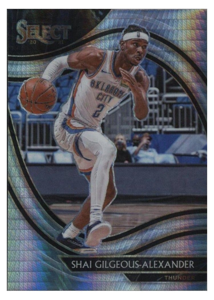 2020-21 Panini Select Base Set Shai Gilgeous-Alexander #251 card