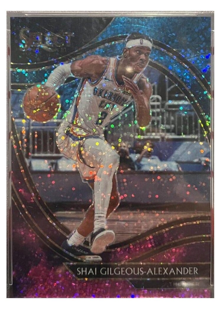 2020-21 Panini Select Base Set Shai Gilgeous-Alexander #251 card