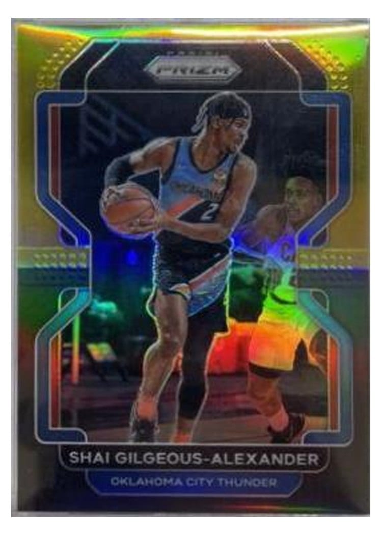 2021-22 Panini Prizm Base Set Shai Gilgeous-Alexander #238 card