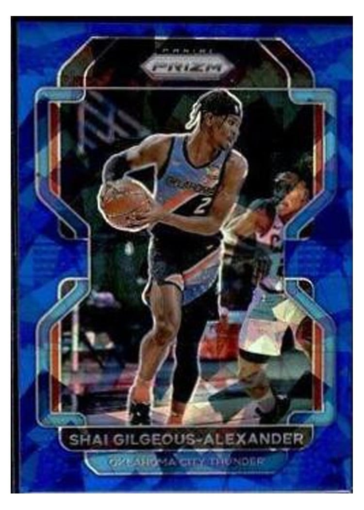 2021-22 Panini Prizm Base Set Shai Gilgeous-Alexander #238 card