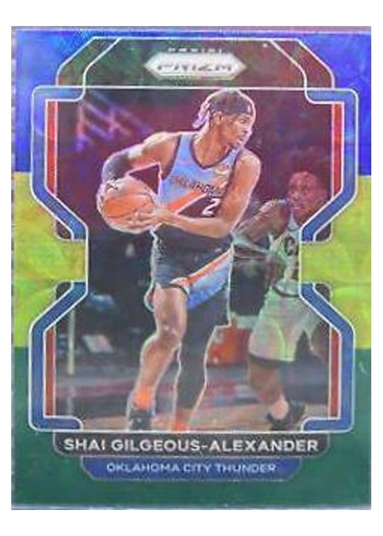 2021-22 Panini Prizm Base Set Shai Gilgeous-Alexander #238 card