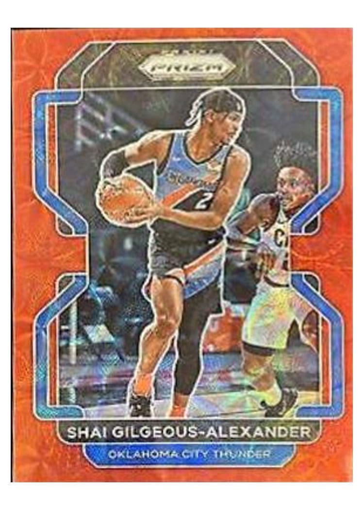 2021-22 Panini Prizm Base Set Shai Gilgeous-Alexander #238 card