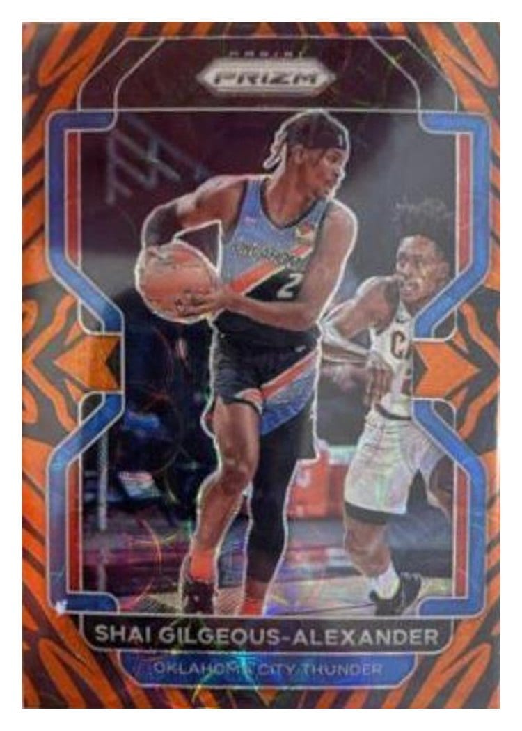 2021-22 Panini Prizm Base Set Shai Gilgeous-Alexander #238 card