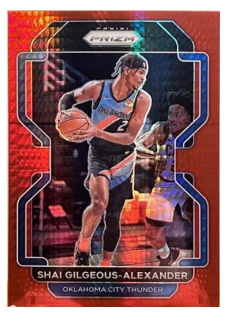 2021-22 Panini Prizm Base Set Shai Gilgeous-Alexander #238 card