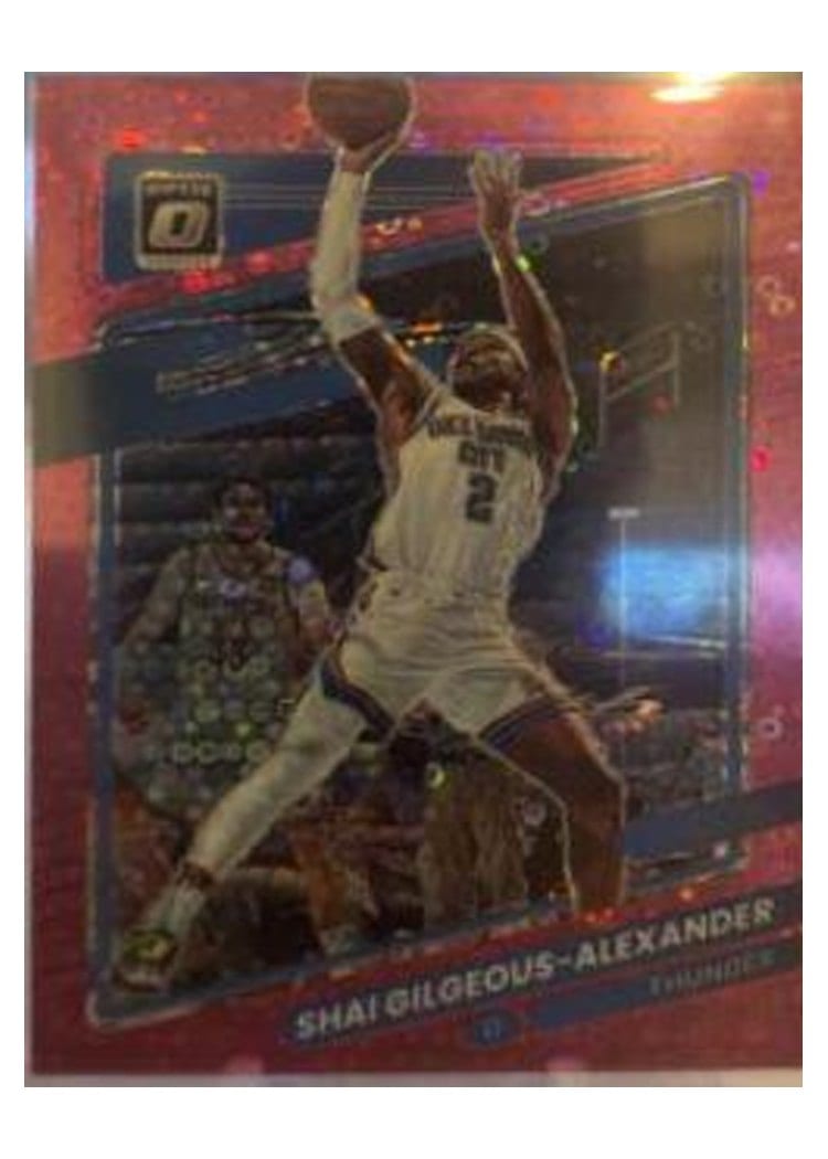 2021-22 Panini Prizm Base Set Shai Gilgeous-Alexander #238 card