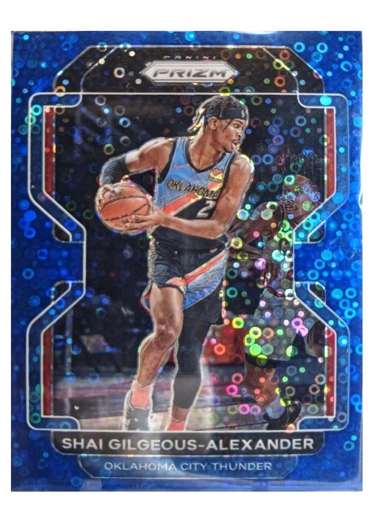 2021-22 Panini Prizm Base Set Shai Gilgeous-Alexander #238 card