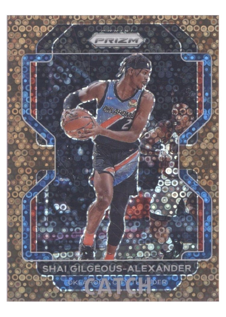2021-22 Panini Prizm Base Set Shai Gilgeous-Alexander #238 card
