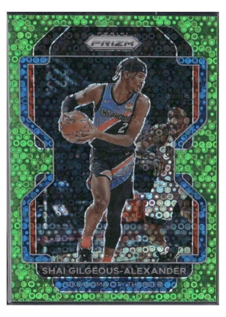 2021-22 Panini Prizm Base Set Shai Gilgeous-Alexander #238 card