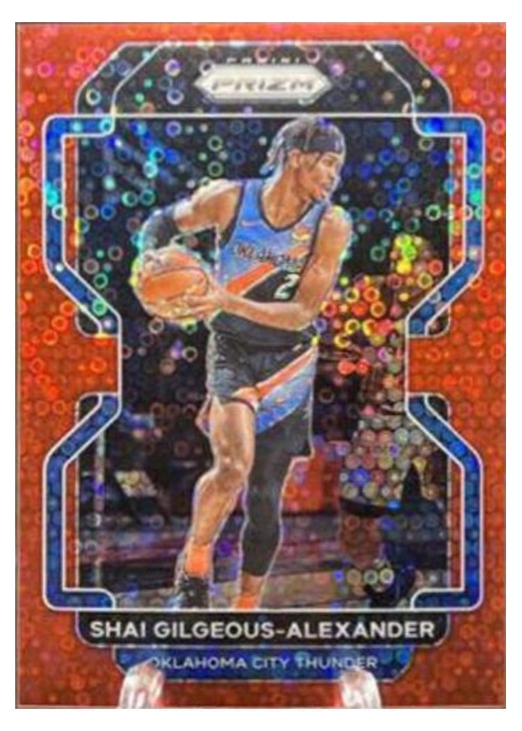 2021-22 Panini Prizm Base Set Shai Gilgeous-Alexander #238 card