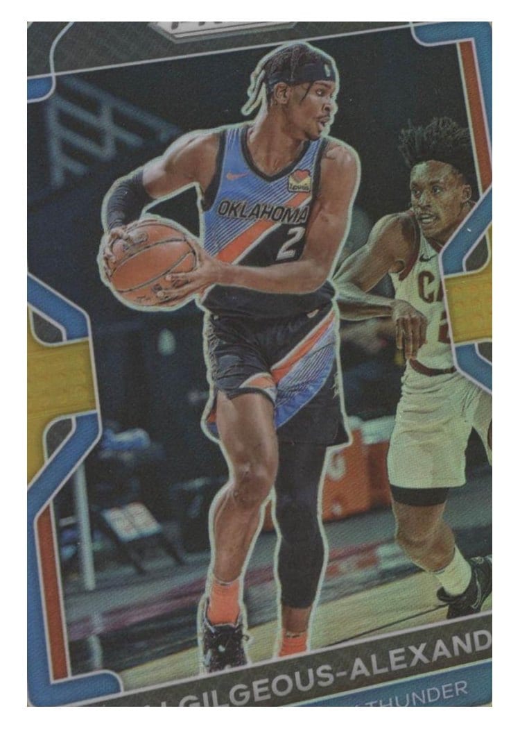 2021-22 Panini Prizm Base Set Shai Gilgeous-Alexander #238 card