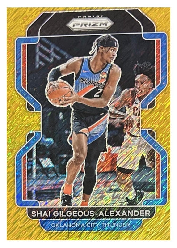 2021-22 Panini Prizm Base Set Shai Gilgeous-Alexander #238 card