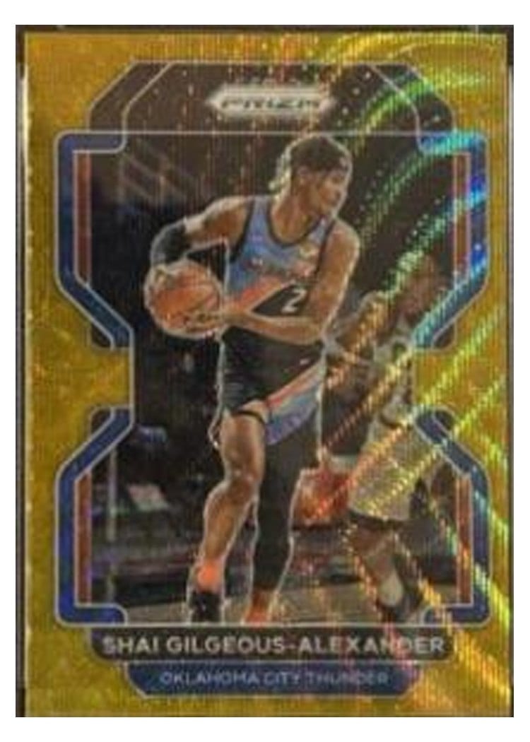 2021-22 Panini Prizm Base Set Shai Gilgeous-Alexander #238 card