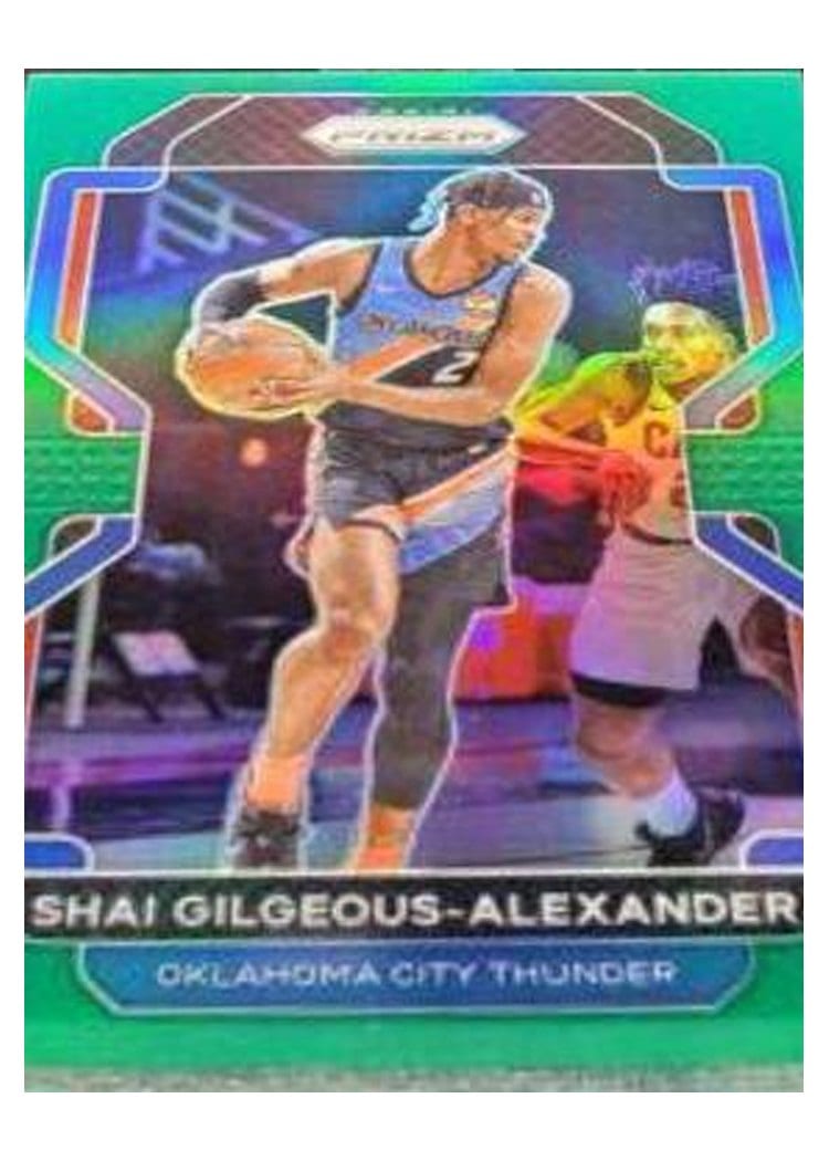 2021-22 Panini Prizm Base Set Shai Gilgeous-Alexander #238 card
