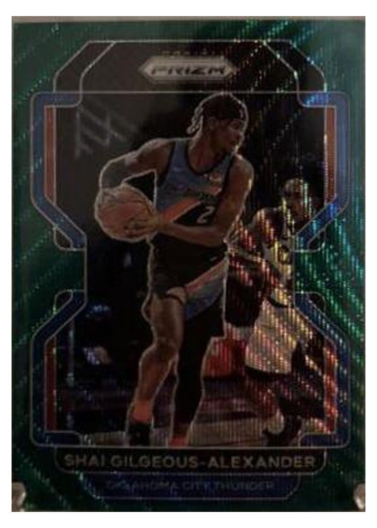 2021-22 Panini Prizm Base Set Shai Gilgeous-Alexander #238 card