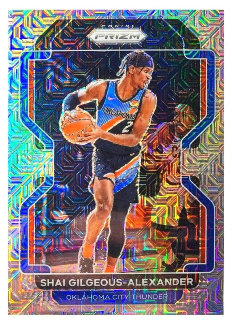 2021-22 Panini Prizm Base Set Shai Gilgeous-Alexander #238 card