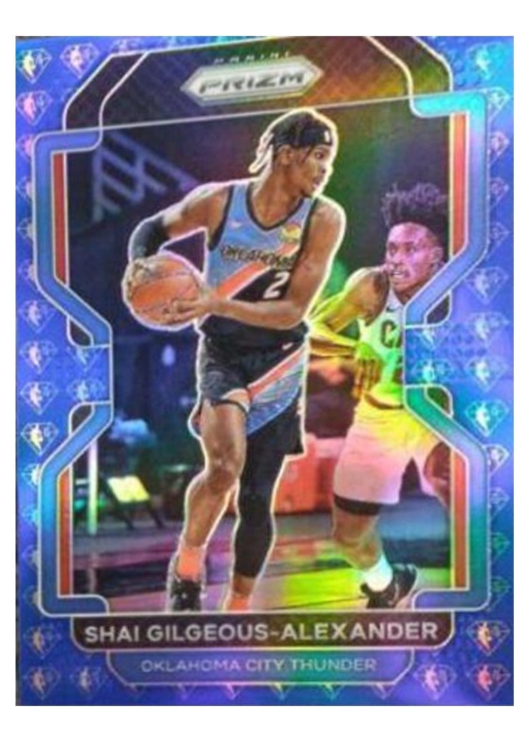 2021-22 Panini Prizm Base Set Shai Gilgeous-Alexander #238 card