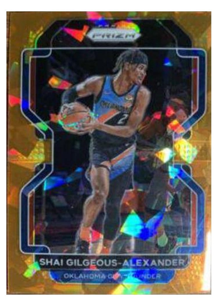 2021-22 Panini Prizm Base Set Shai Gilgeous-Alexander #238 card