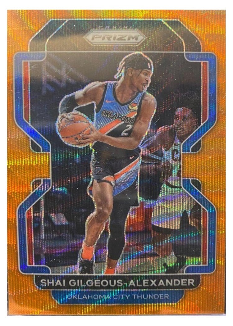 2021-22 Panini Prizm Base Set Shai Gilgeous-Alexander #238 card
