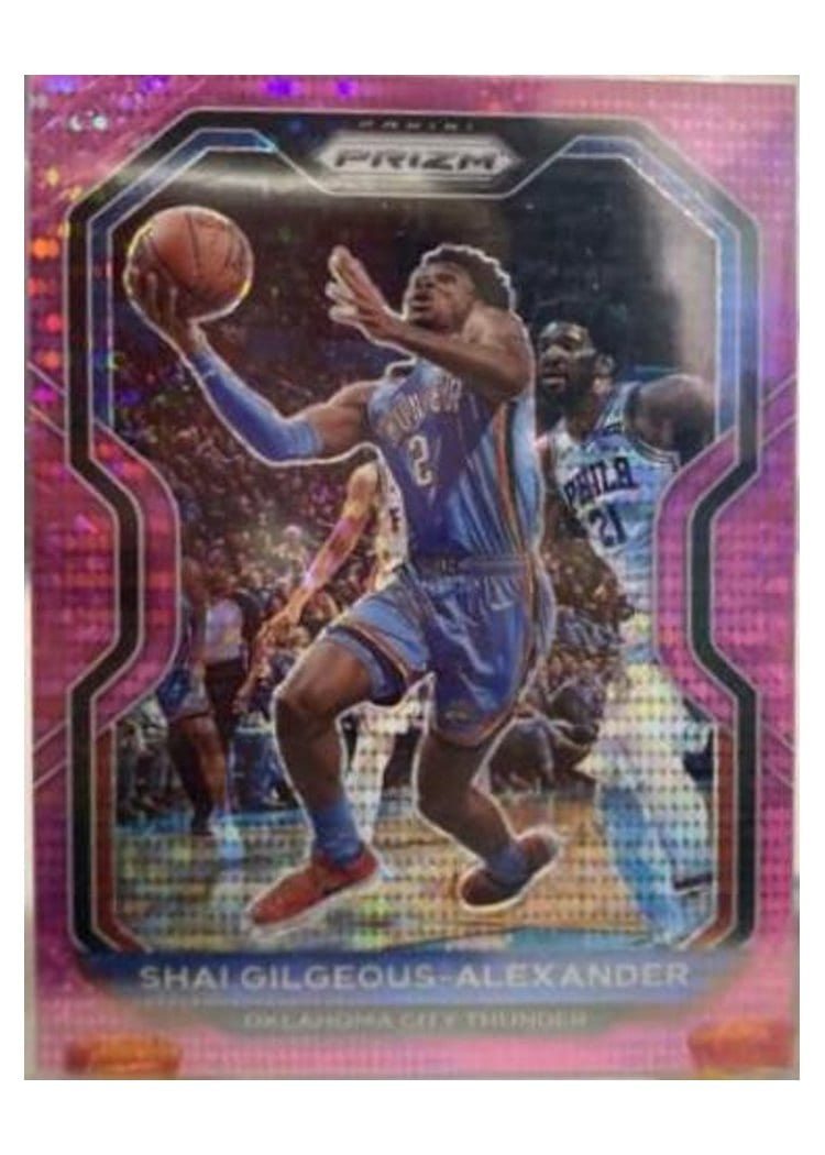 2021-22 Panini Prizm Base Set Shai Gilgeous-Alexander #238 card