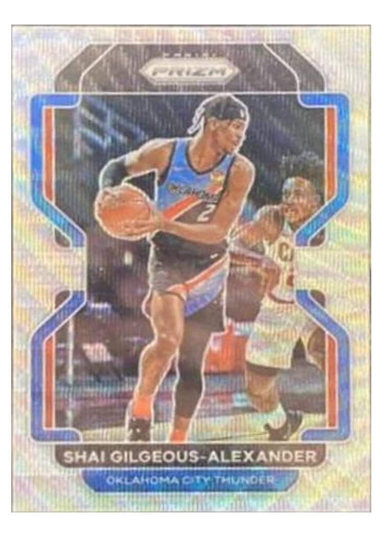 2021-22 Panini Prizm Base Set Shai Gilgeous-Alexander #238 card