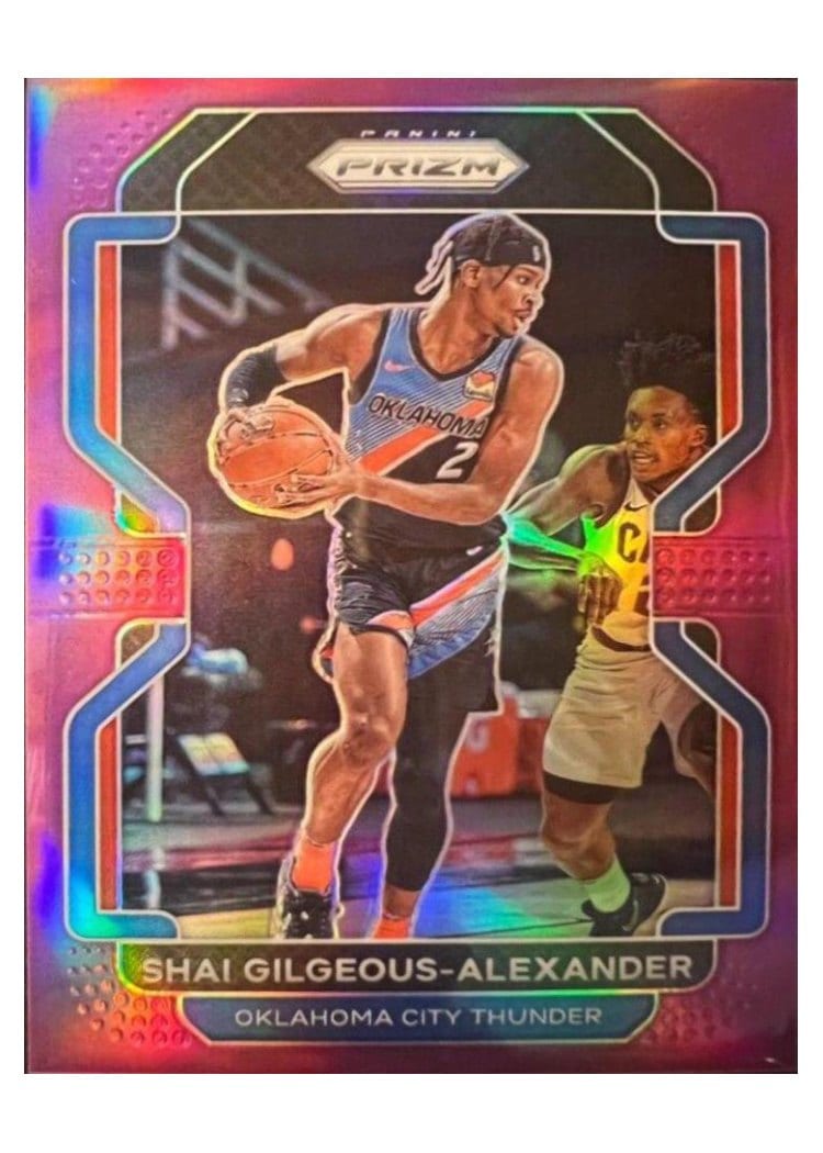 2021-22 Panini Prizm Base Set Shai Gilgeous-Alexander #238 card