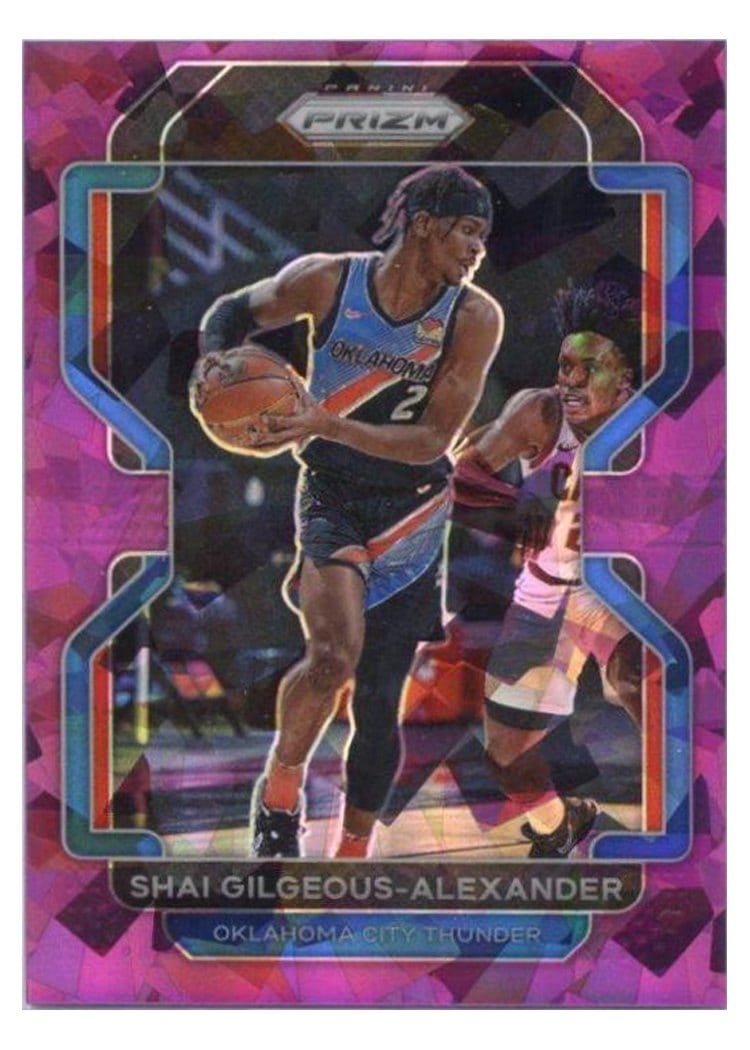 2021-22 Panini Prizm Base Set Shai Gilgeous-Alexander #238 card