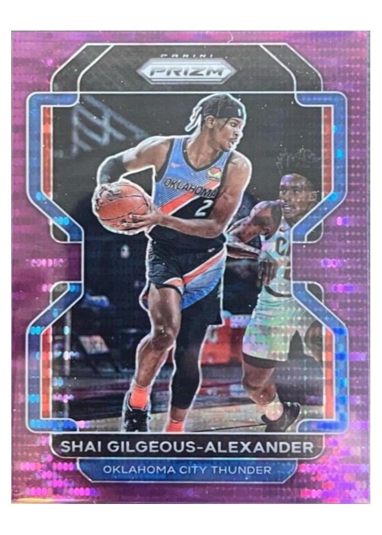 2021-22 Panini Prizm Base Set Shai Gilgeous-Alexander #238 card