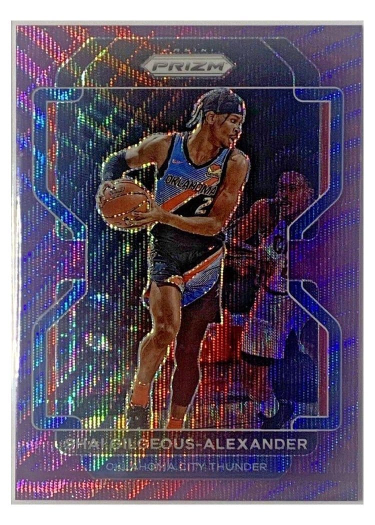 2021-22 Panini Prizm Base Set Shai Gilgeous-Alexander #238 card
