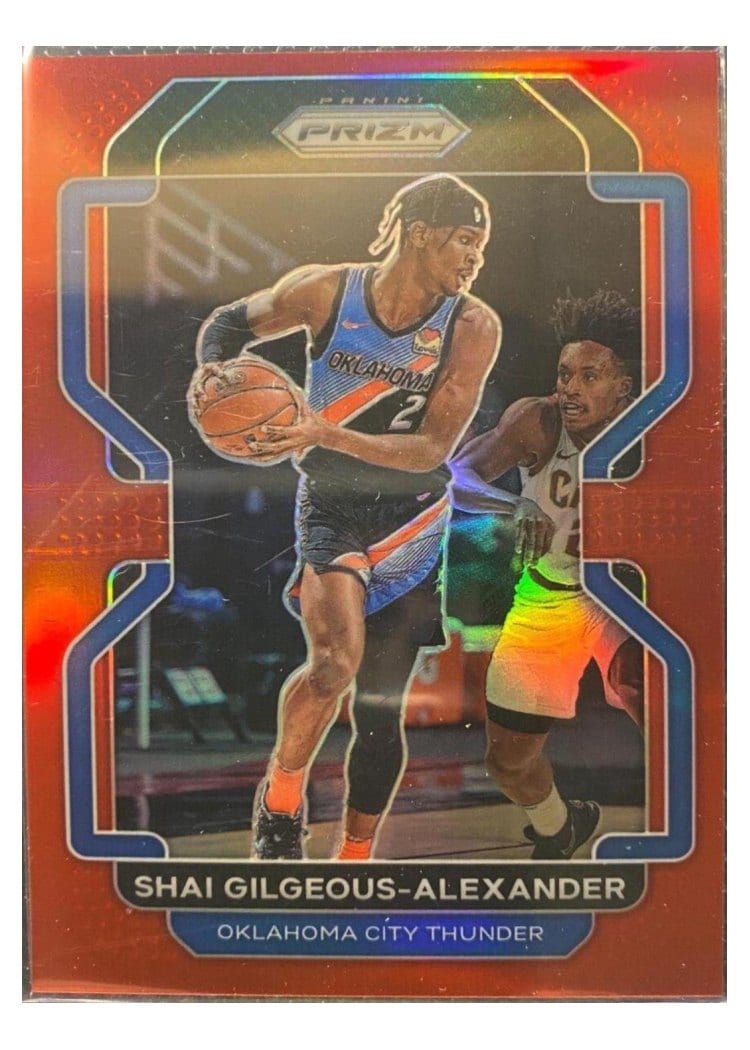 2021-22 Panini Prizm Base Set Shai Gilgeous-Alexander #238 card