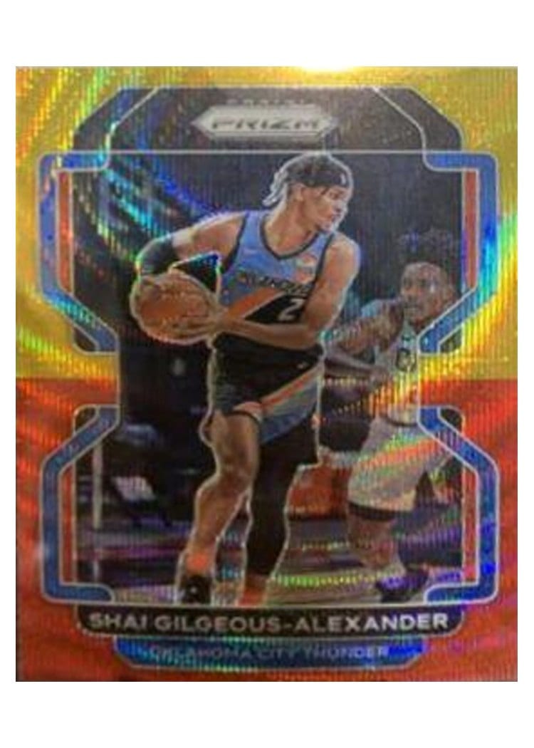 2021-22 Panini Prizm Base Set Shai Gilgeous-Alexander #238 card