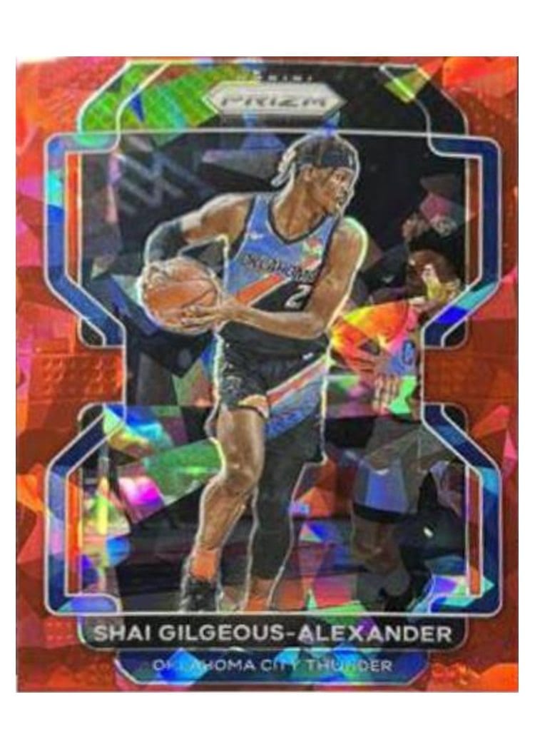 2021-22 Panini Prizm Base Set Shai Gilgeous-Alexander #238 card