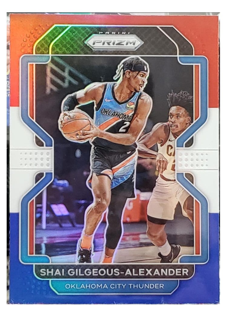 2021-22 Panini Prizm Base Set Shai Gilgeous-Alexander #238 card