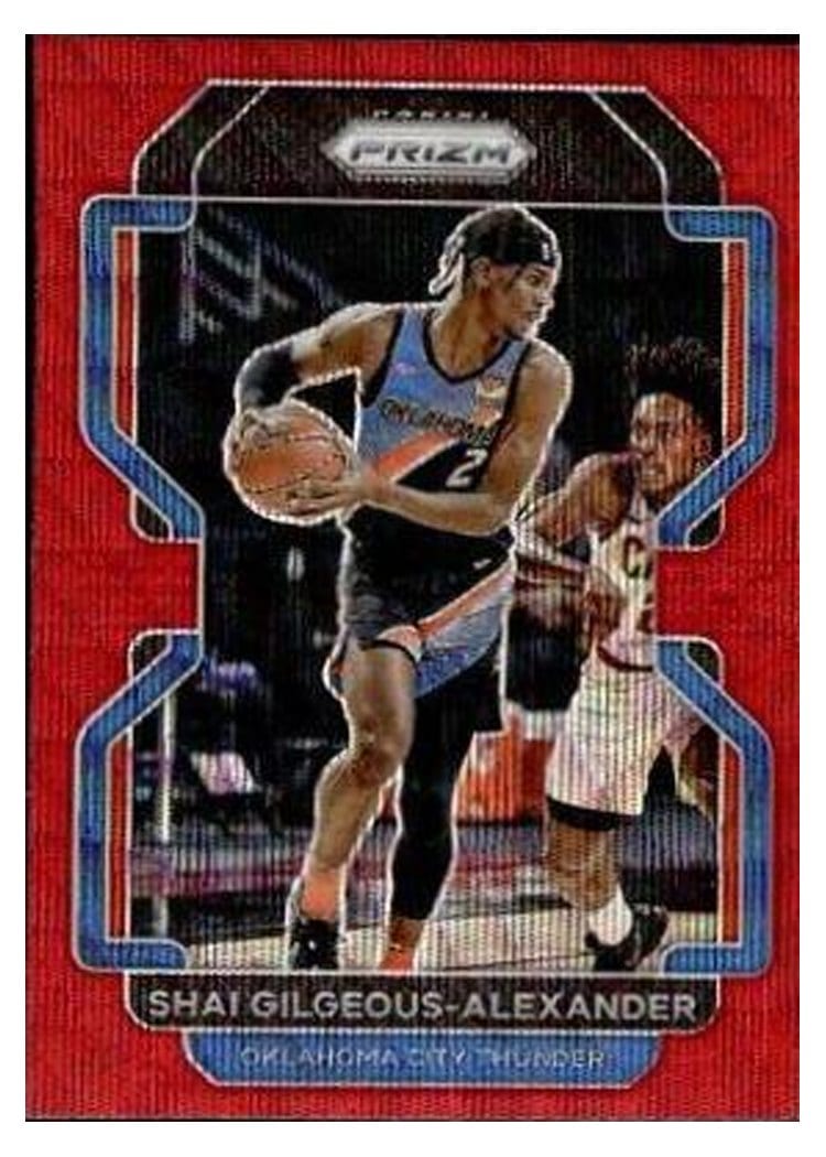 2021-22 Panini Prizm Base Set Shai Gilgeous-Alexander #238 card