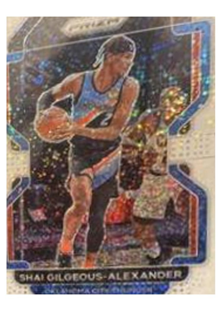 2021-22 Panini Prizm Base Set Shai Gilgeous-Alexander #238 card
