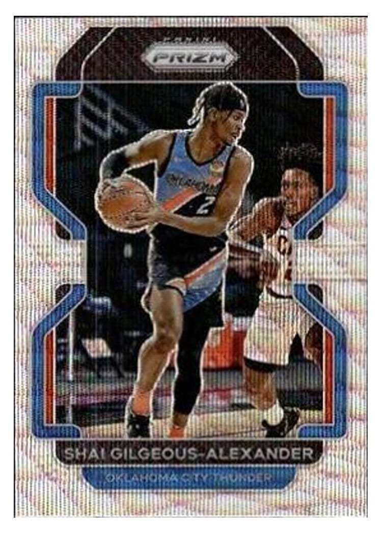 2021-22 Panini Prizm Base Set Shai Gilgeous-Alexander #238 card
