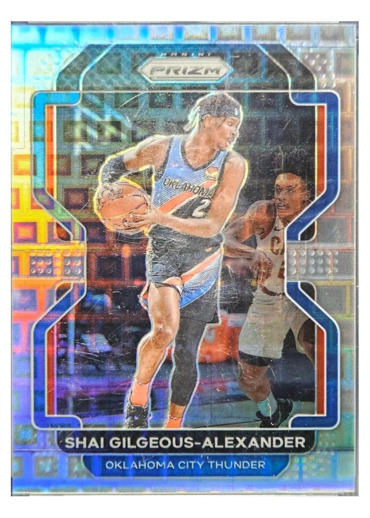 2021-22 Panini Prizm Base Set Shai Gilgeous-Alexander #238 card