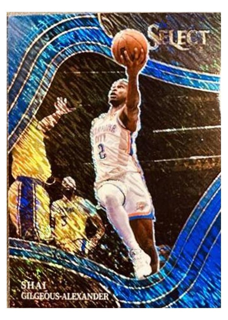 2021-22 Panini Select Base Set Shai Gilgeous-Alexander #243 card