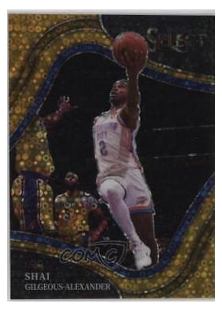 2021-22 Panini Select Base Set Shai Gilgeous-Alexander #243 card