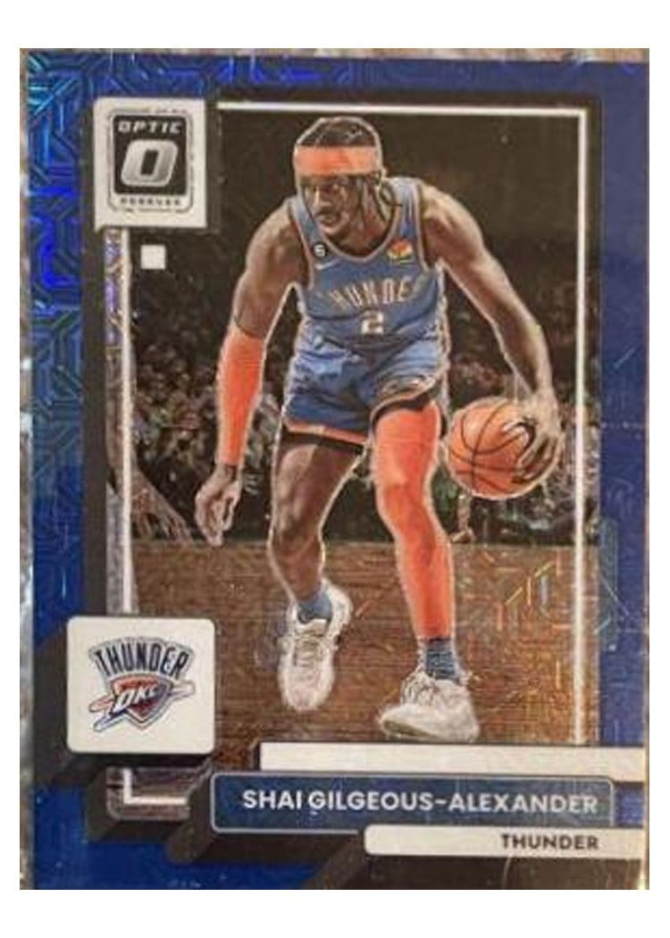 2022-23 Donruss Optic Base Set Shai Gilgeous-Alexander #44 card