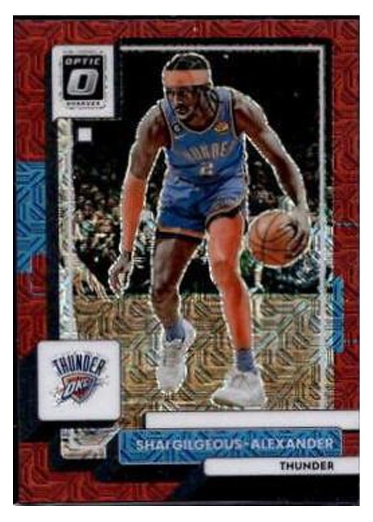 2022-23 Donruss Optic Base Set Shai Gilgeous-Alexander #44 card