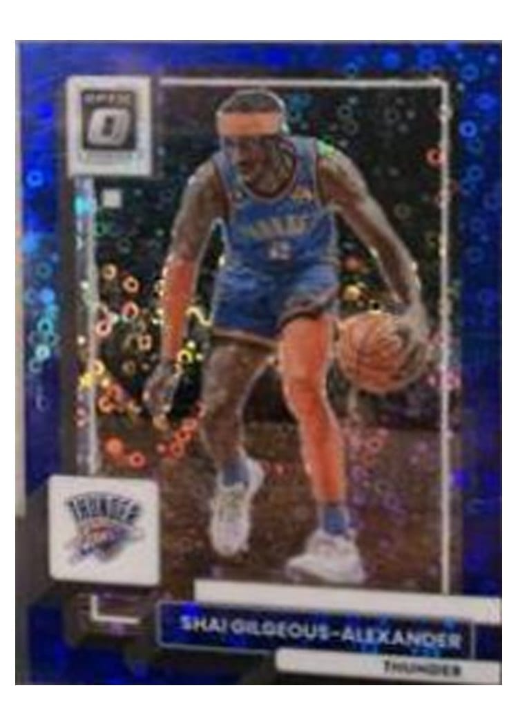 2022-23 Donruss Optic Base Set Shai Gilgeous-Alexander #44 card