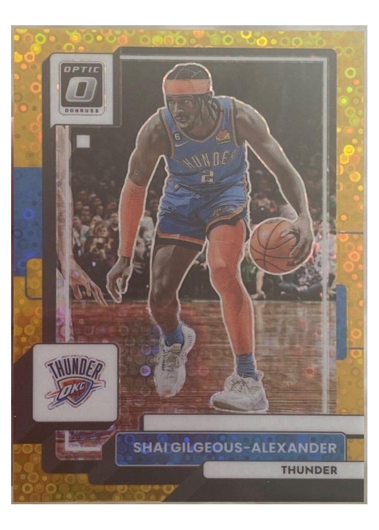 2022-23 Donruss Optic Base Set Shai Gilgeous-Alexander #44 card