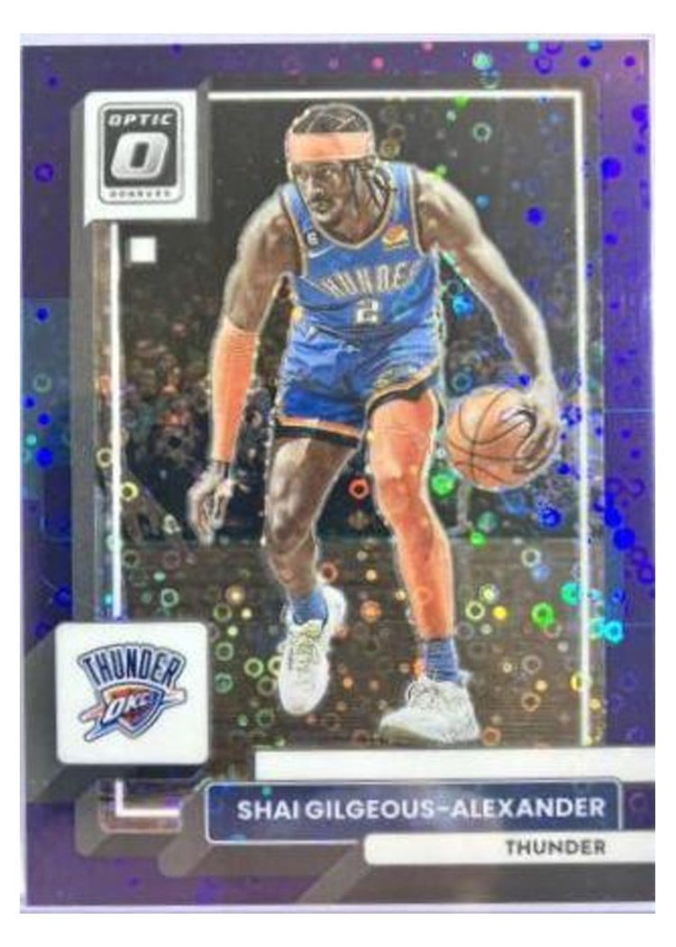 2022-23 Donruss Optic Base Set Shai Gilgeous-Alexander #44 card