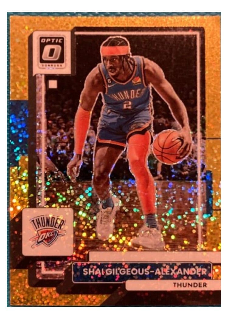 2022-23 Donruss Optic Base Set Shai Gilgeous-Alexander #44 card