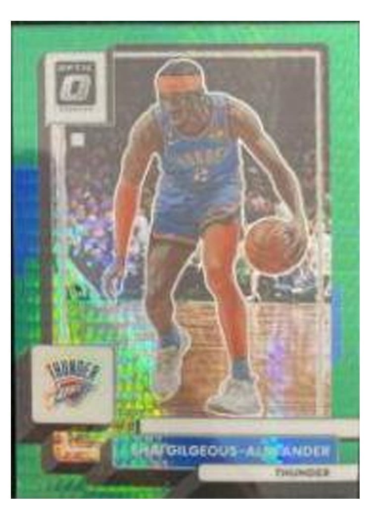 2022-23 Donruss Optic Base Set Shai Gilgeous-Alexander #44 card