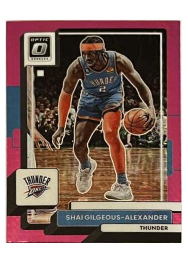 2022-23 Donruss Optic Base Set Shai Gilgeous-Alexander #44 card