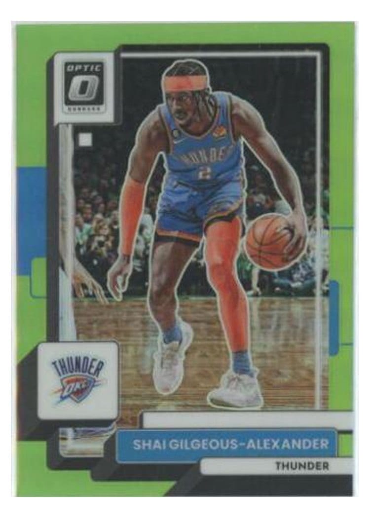 2022-23 Donruss Optic Base Set Shai Gilgeous-Alexander #44 card