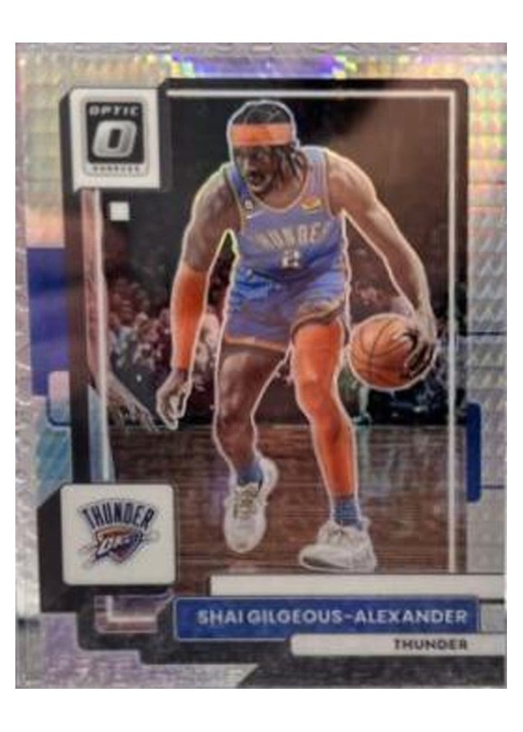 2022-23 Donruss Optic Base Set Shai Gilgeous-Alexander #44 card
