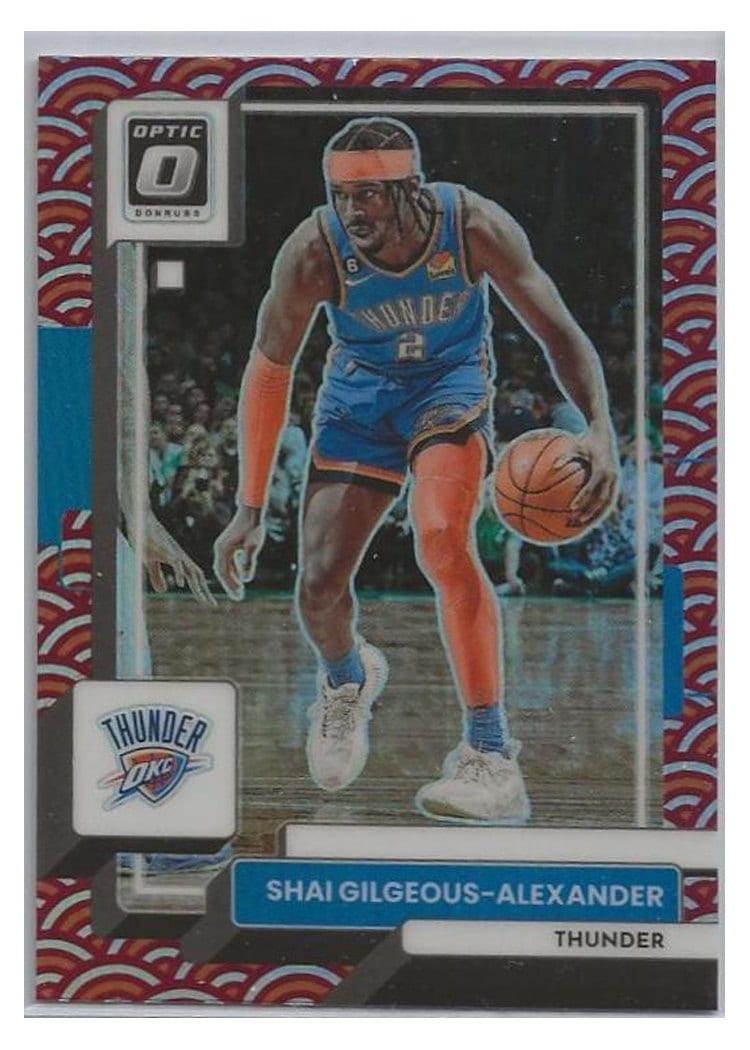 2022-23 Donruss Optic Base Set Shai Gilgeous-Alexander Photon #44 card